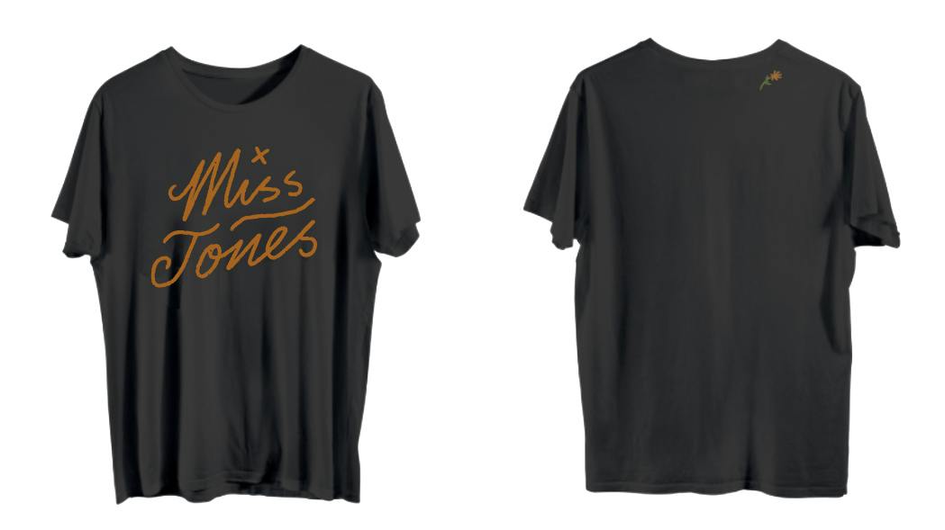 T-Shirt - Miss Jones - Black - X Large