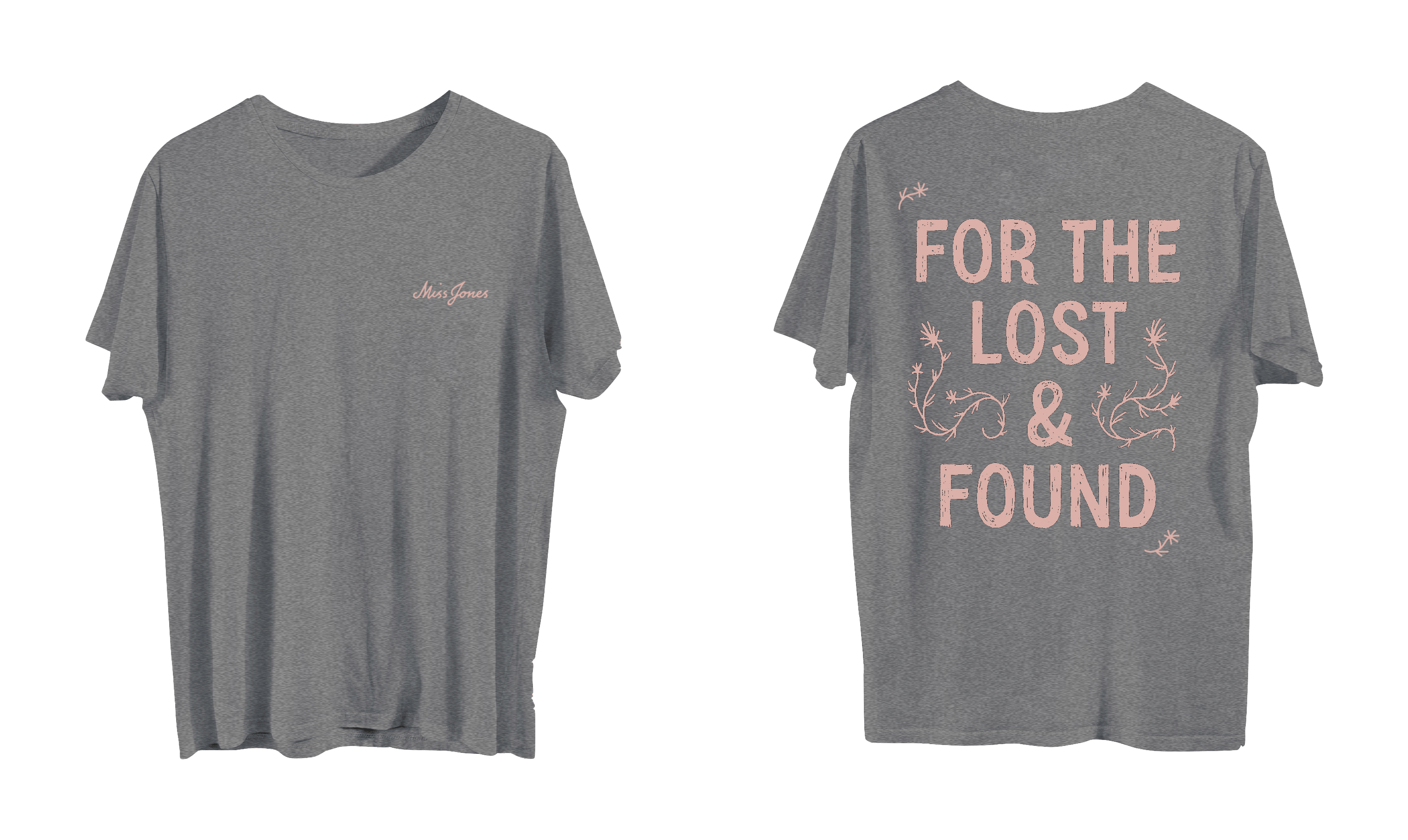 T-Shirt - Lost & Found - Grey - XSmall