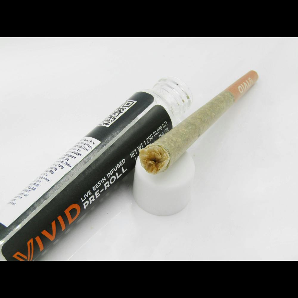COMPOUND Z + DULCE DE UVA || 1.25G LIVE RESIN INFUSED PRE-ROLL