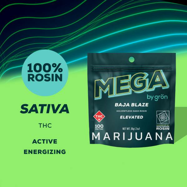 BAJA BLAZE || 100MG GUMMY