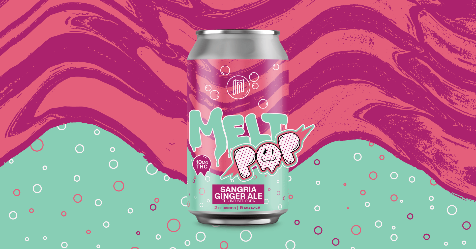 Modist Brewing Co. - Melt Pop - 10mg THC - Sangria Ginger Ale