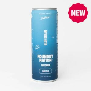 Foundry Nation - 10mg THC Soda - Blue Dream