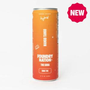 Foundry Nation - THC Soda - 10mg THC - Mango Tango