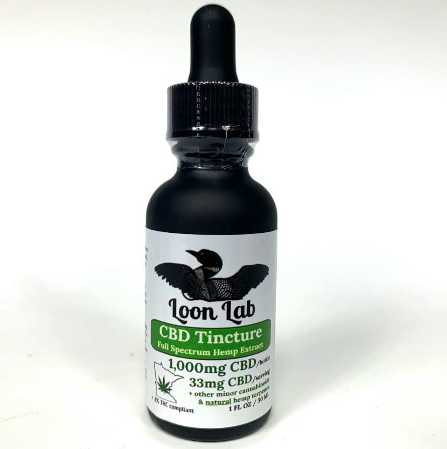 Loon Lab - CBD Tincture - 1000mg Full Spectrum CBD