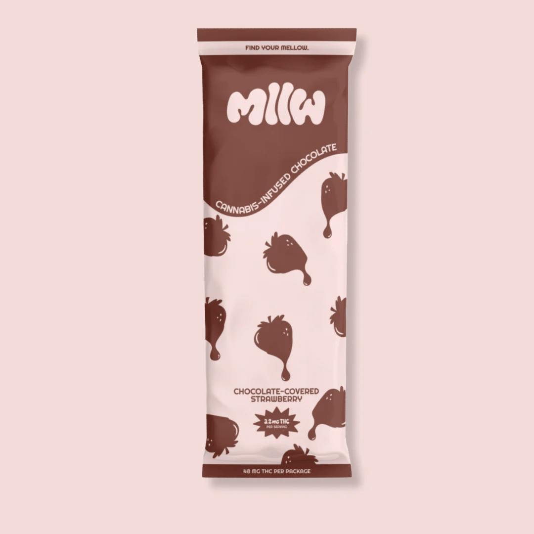 MLLW Chocolate Bar 3.2mg Chocolate Covered Strawberry