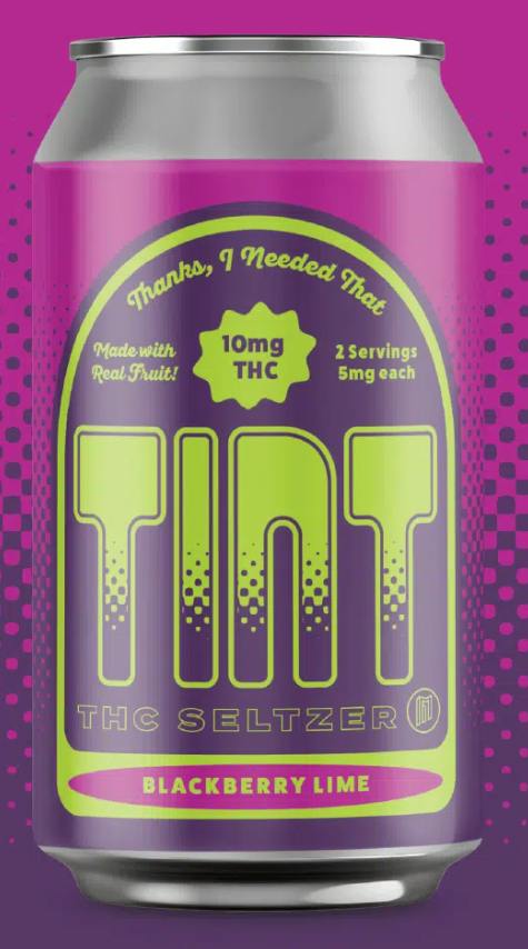 Modist Brewing Co. - Tint 10mg THC Blackberry Lime Seltzer at Legacy Cannabis