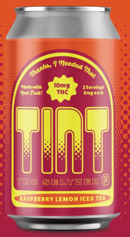 Modist Brewing Co. - Tint 10mg THC Raspberry Lemon Iced Tea at Legacy Cannabis
