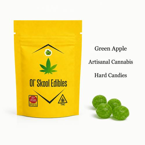 Ol' Skool - Green Apple Jolly Drop