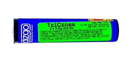 Dizgo - 0.5g Pre-Roll 2 Pack - TriCross (H)