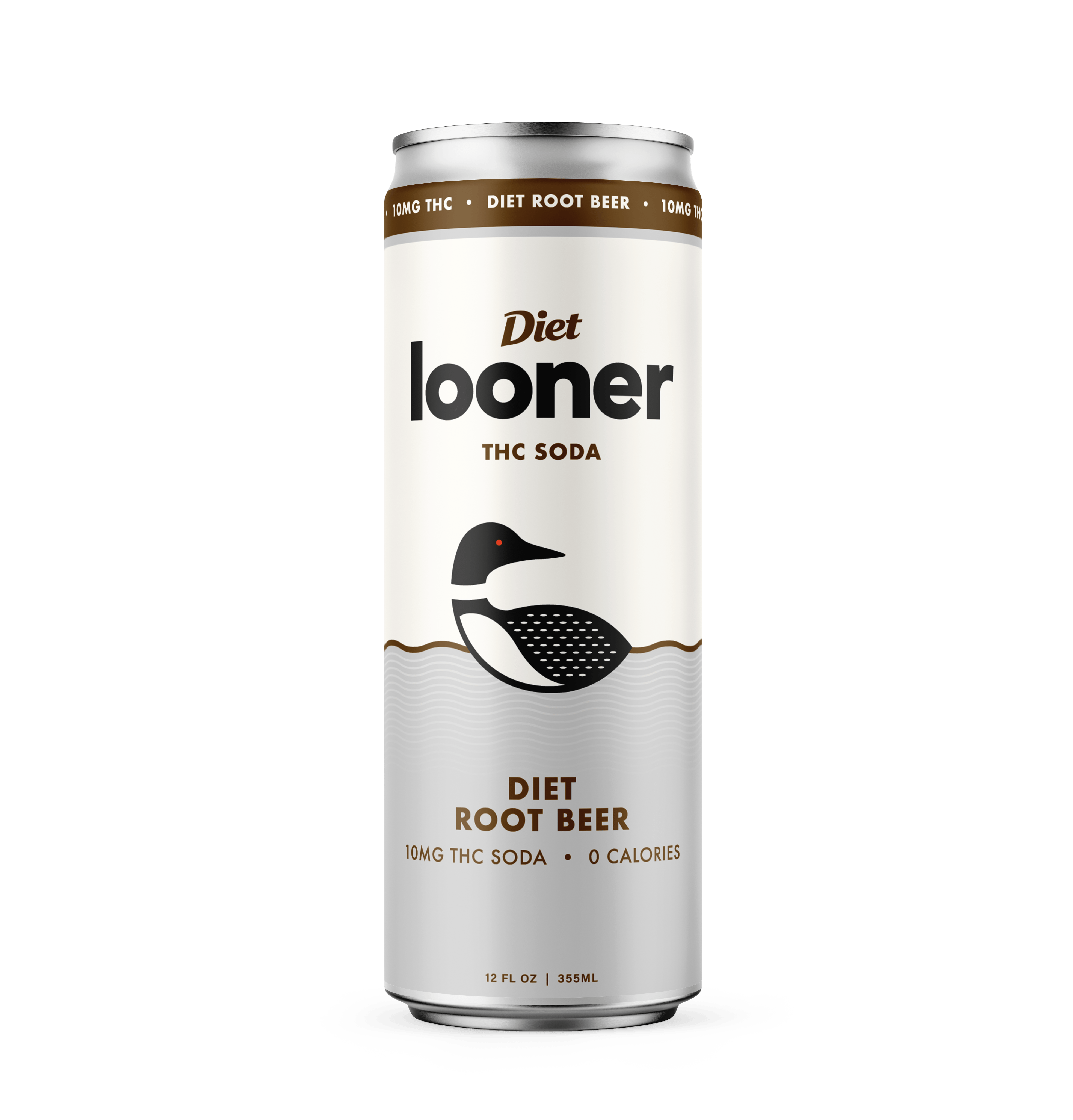 Looner - Infused Soda - 10mg THC - Diet Root Beer