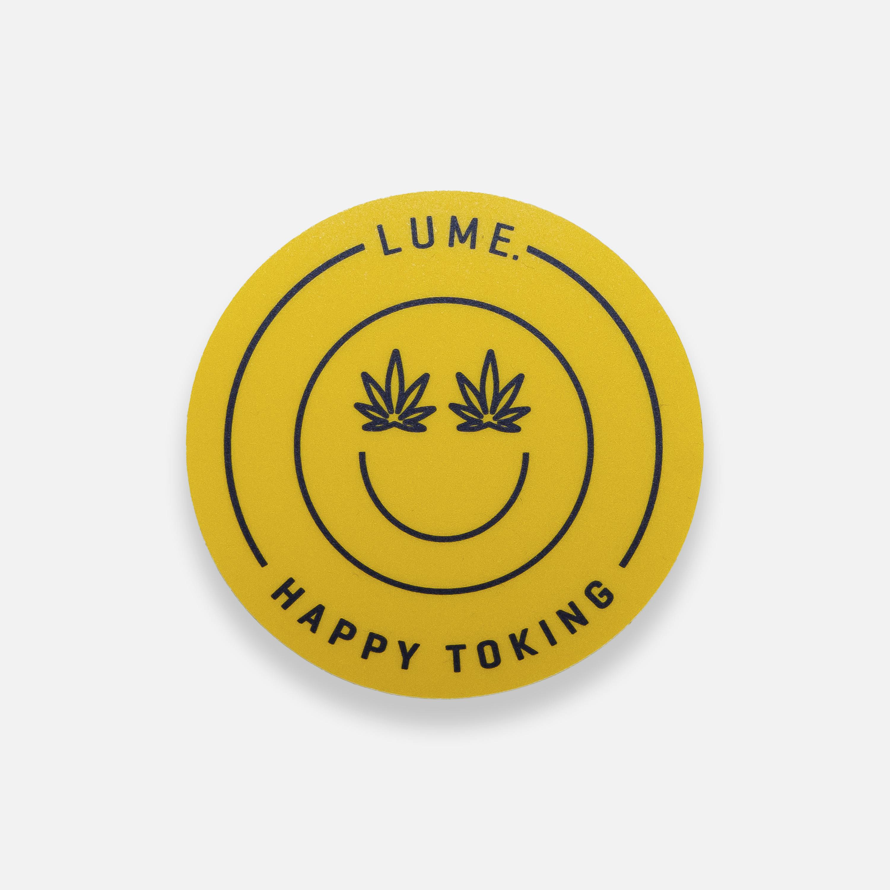 LUME STICKER - LUME HAPPY TOKING