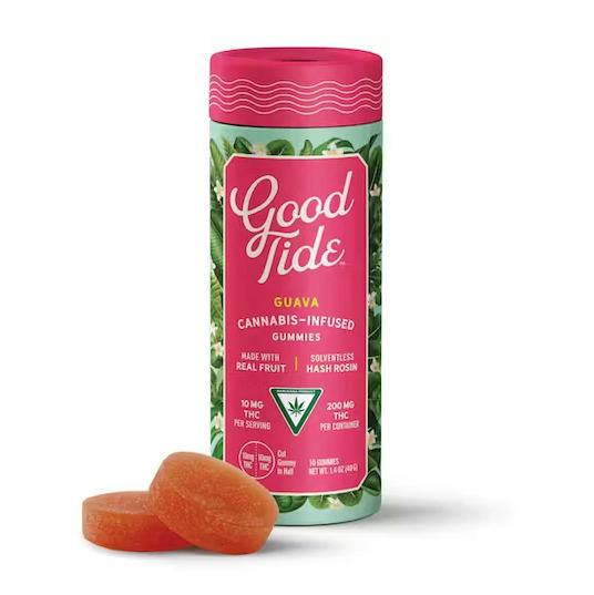 Good Tide Guava Hash Rosin Gummies