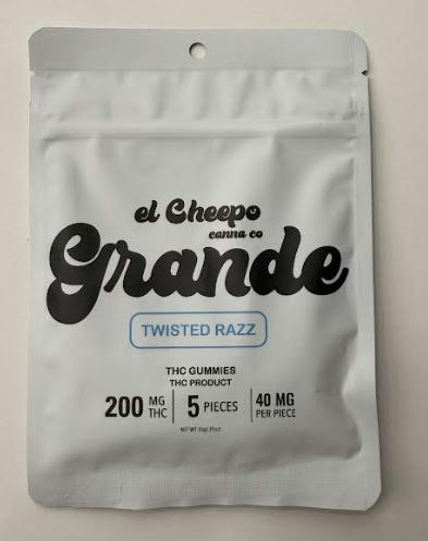 El Cheepo Twisted Razz Gummies