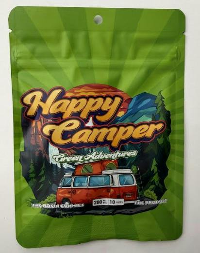 Happy Camper Green Adventures Rosin Gummies