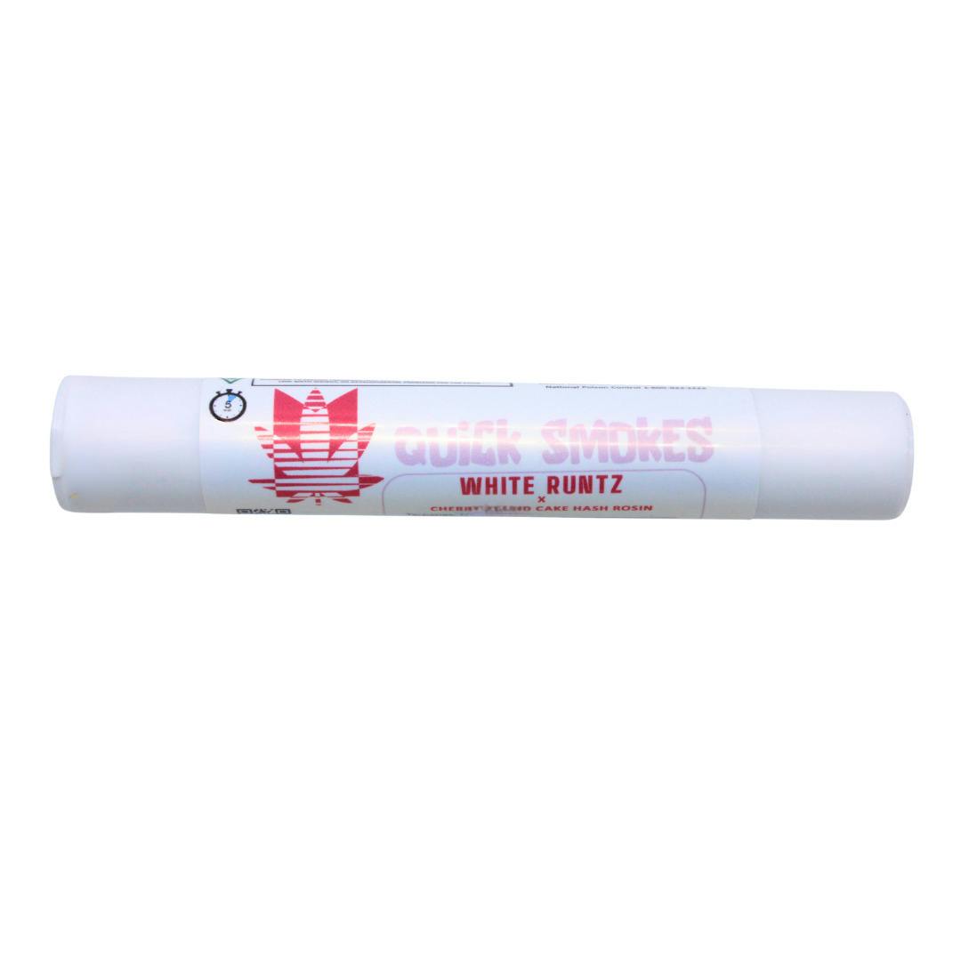 Quick Smokes - 1g Hash Rosin Infused Pre-Roll - P41 x OG
