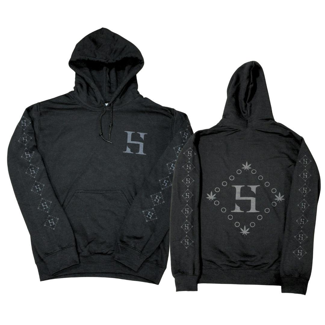 Apparel - Black & Grey H Hoodie