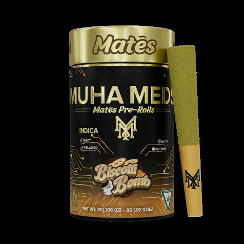 Biscotti Bomb 5pk Infused Pre-Rolls cannabis product