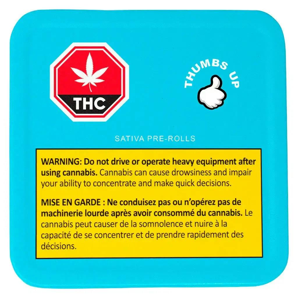 Thumbs Up - Sativa 10x0.35g Pre-Rolls