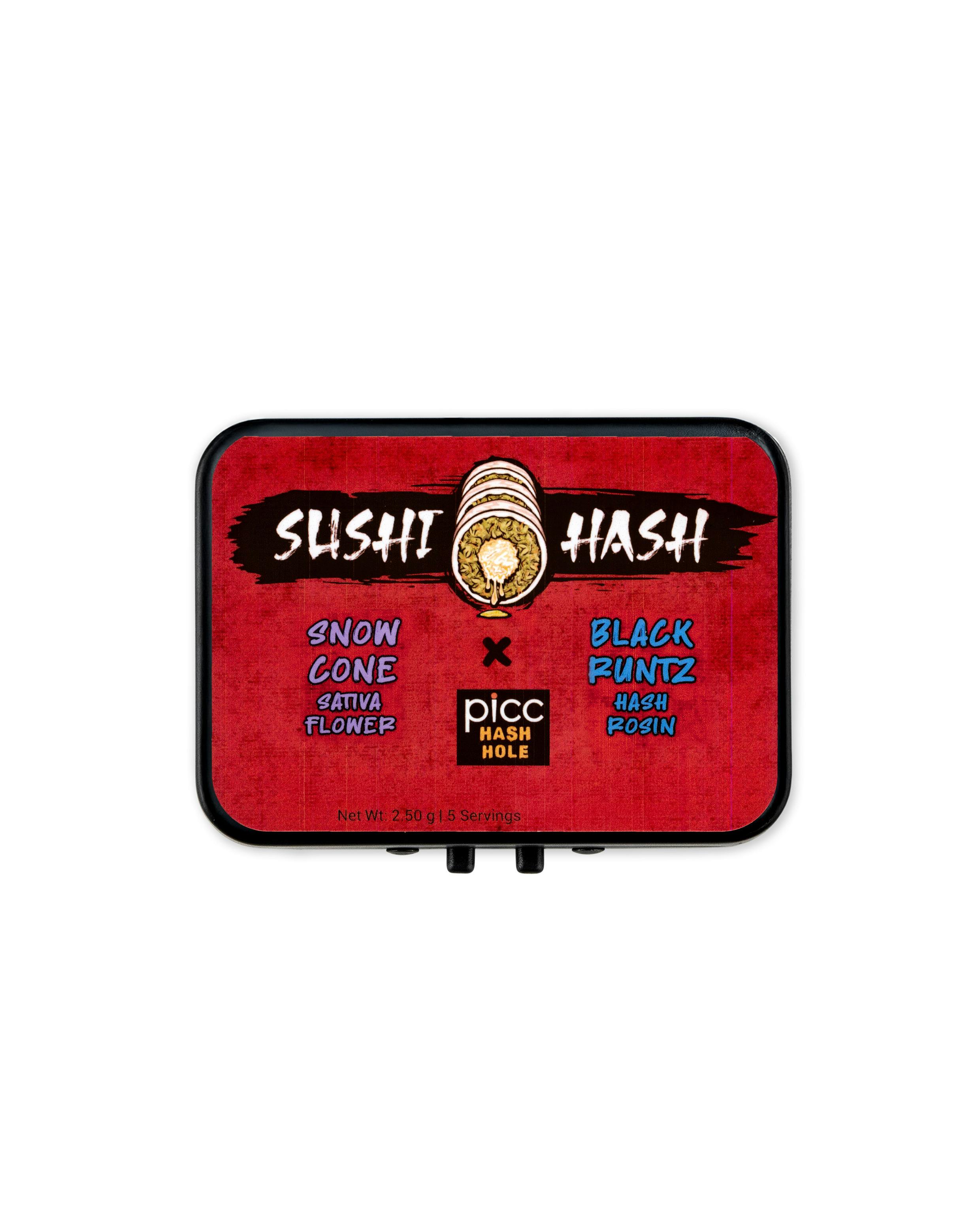 Sushi Hash SNOW CONE x BLACK RUNTZ | 5-Pack