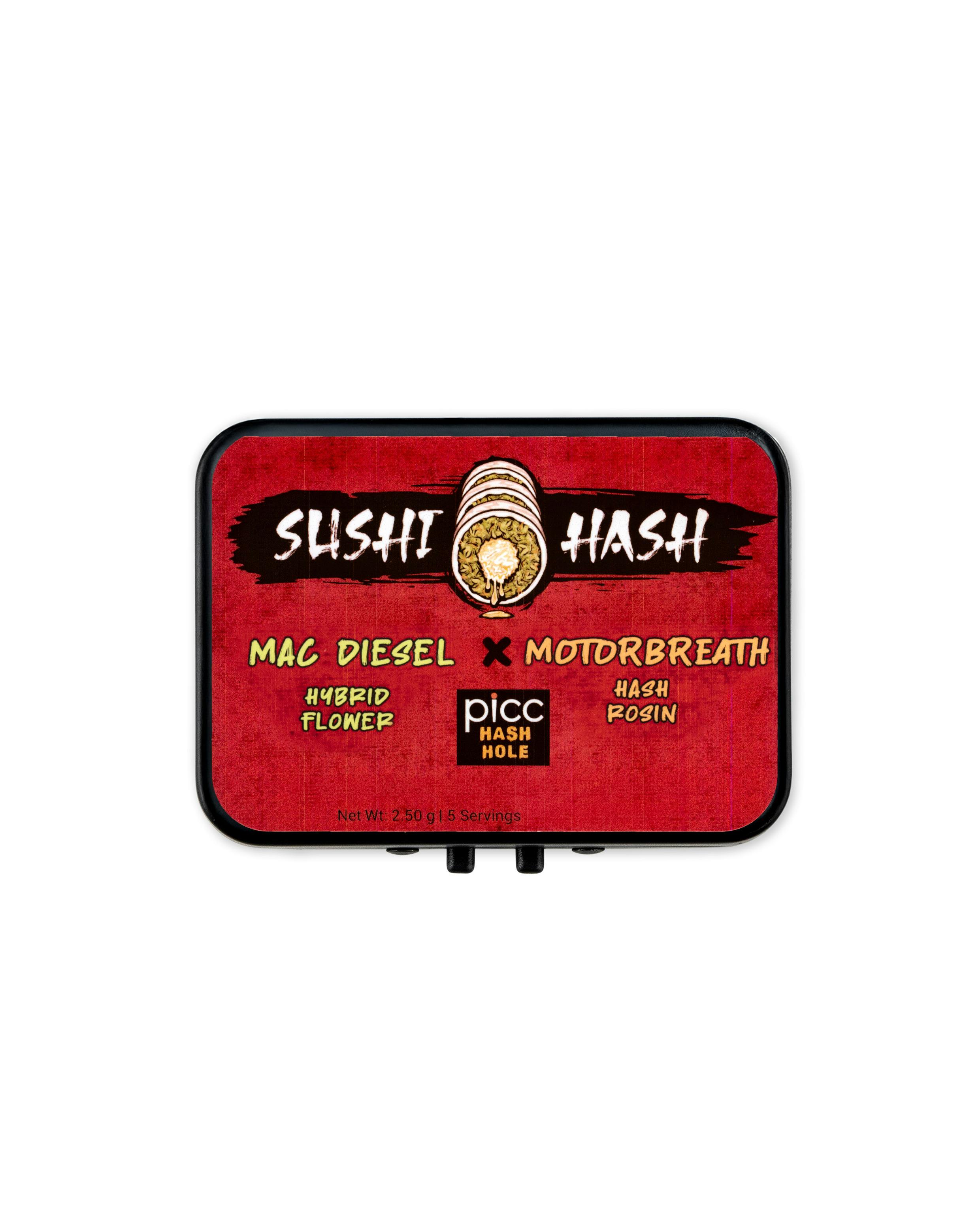 Sushi Hash MAC DIESEL x MOTORBREATH | 5-Pack
