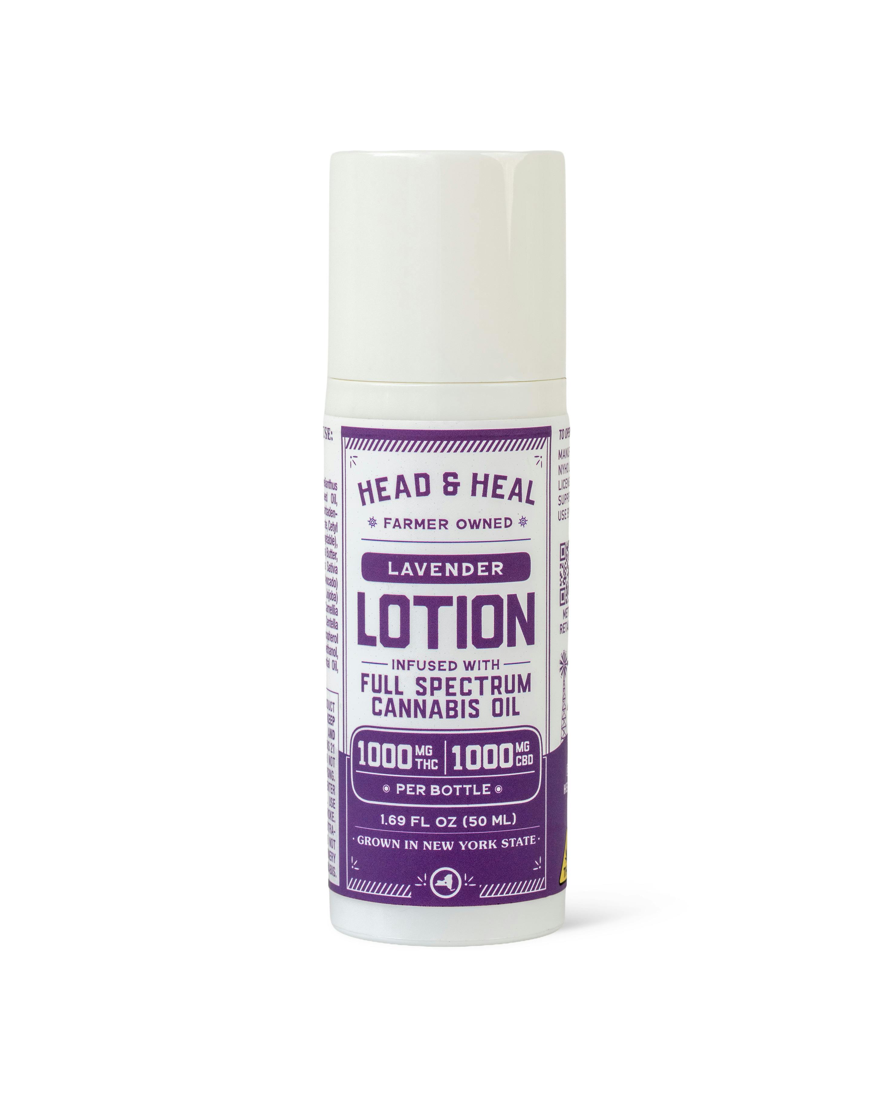 LAVENDER Lotion | Full Spectrum 1:1 THC:CBD at Gotham Cannabis Dispensary