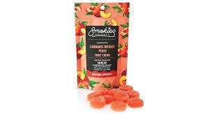 PEACH SWEET- FRUIT CHEWS - 10PK (100MG)