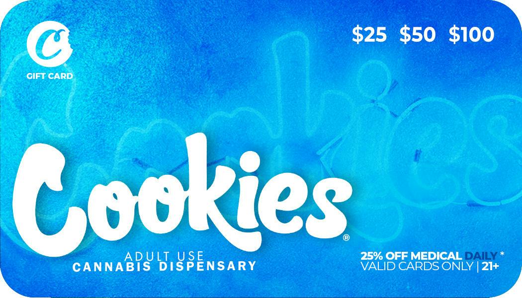COOKIES $100 GIFT CARD