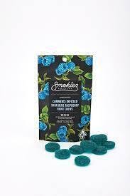 BLUE RASPBERRY SOUR - CHEWS - (100MG)