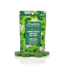 SWEET GREEN APPLE - FRUIT CHEWS THC:CBG - 10PK (100MG)