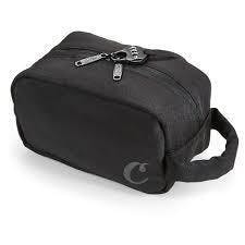SMELL PROOF POLY STASH BAG / TOILETRY BAG - (BLK)