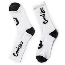 ORIGINAL COOKIES SOCKS WHITE W/ BLACK