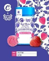 STRAWBERRIES 'N CREAM - LIVE ROSIN GUMMIES - (100MG)