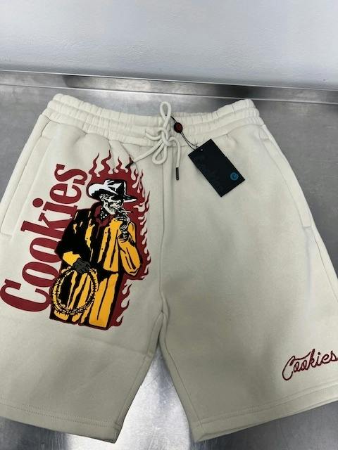 (2XL) - MUERTE RODEO FLEECE SHORT - (NATURAL)
