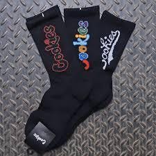 ORIGINAL COOKIES SOCKS - (3PK) - BLK