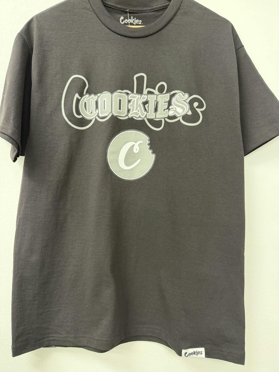 ATHLETICS - TEE - (BLK/GREY)(2XL)