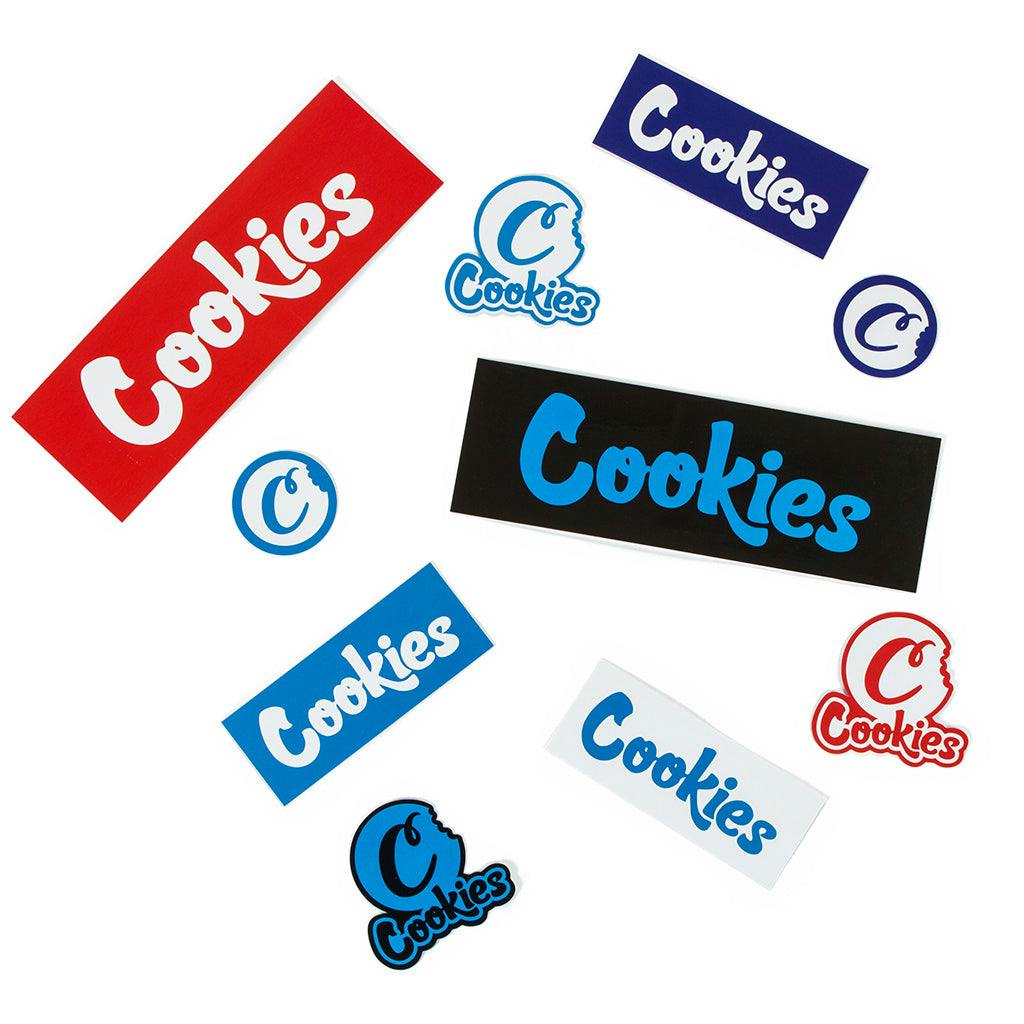 COOKIES - 10 ITEM STICKER PACK - (10 ASSORTED STICKERS)