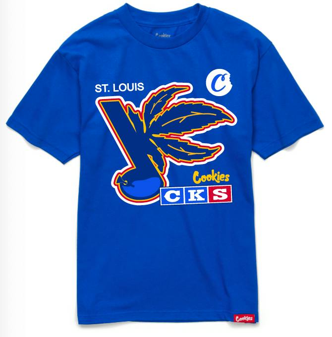 (3XL) - BLUES BONG TEE - (ROYAL BLUE)