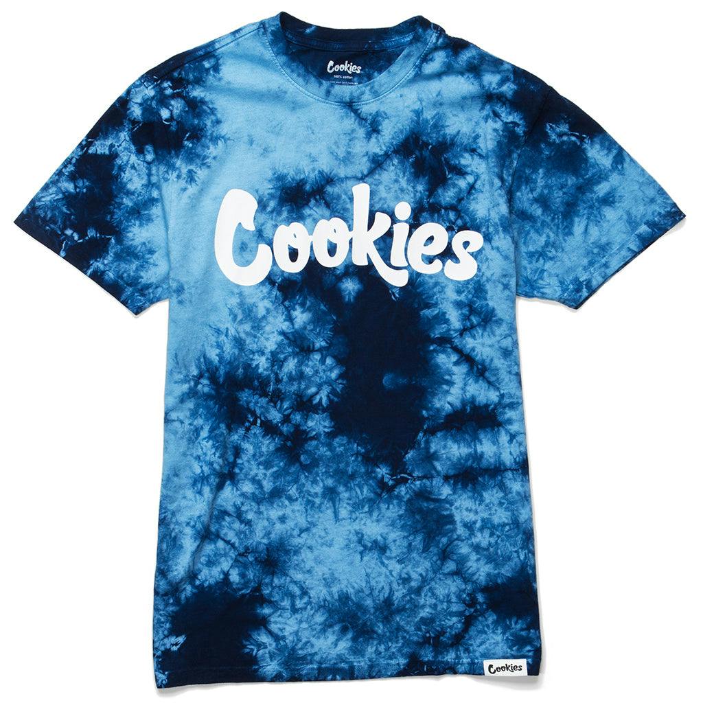 Original Logo Crystal Wash Tie Dye Tee Navy L