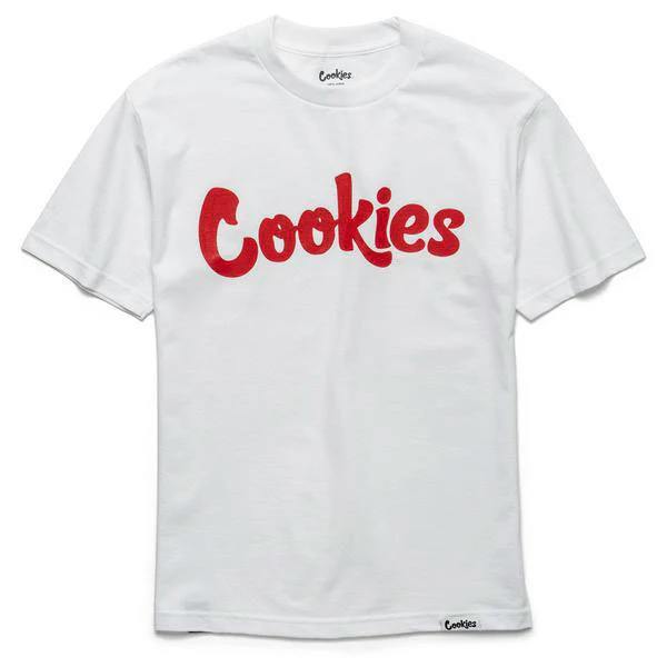 ORIGINAL MINT TEE - (WHITE & RED) - (M)