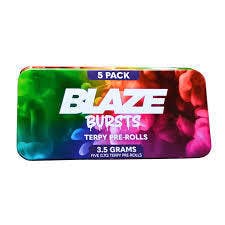 BLAZE BURSTS - BUBBLEGUM - PRE ROLLS - 5PK(3.5G)