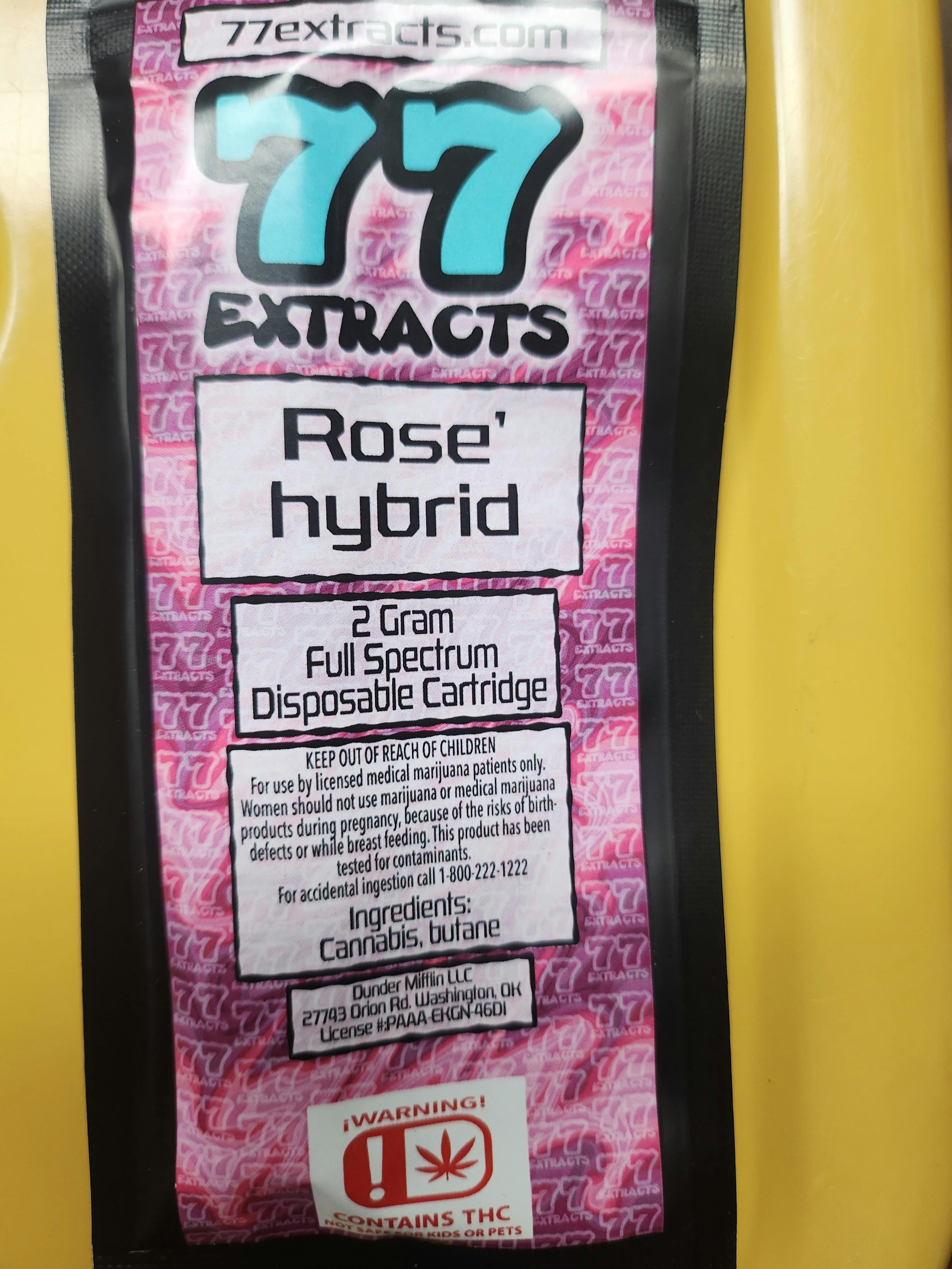 77 Extracts Rose