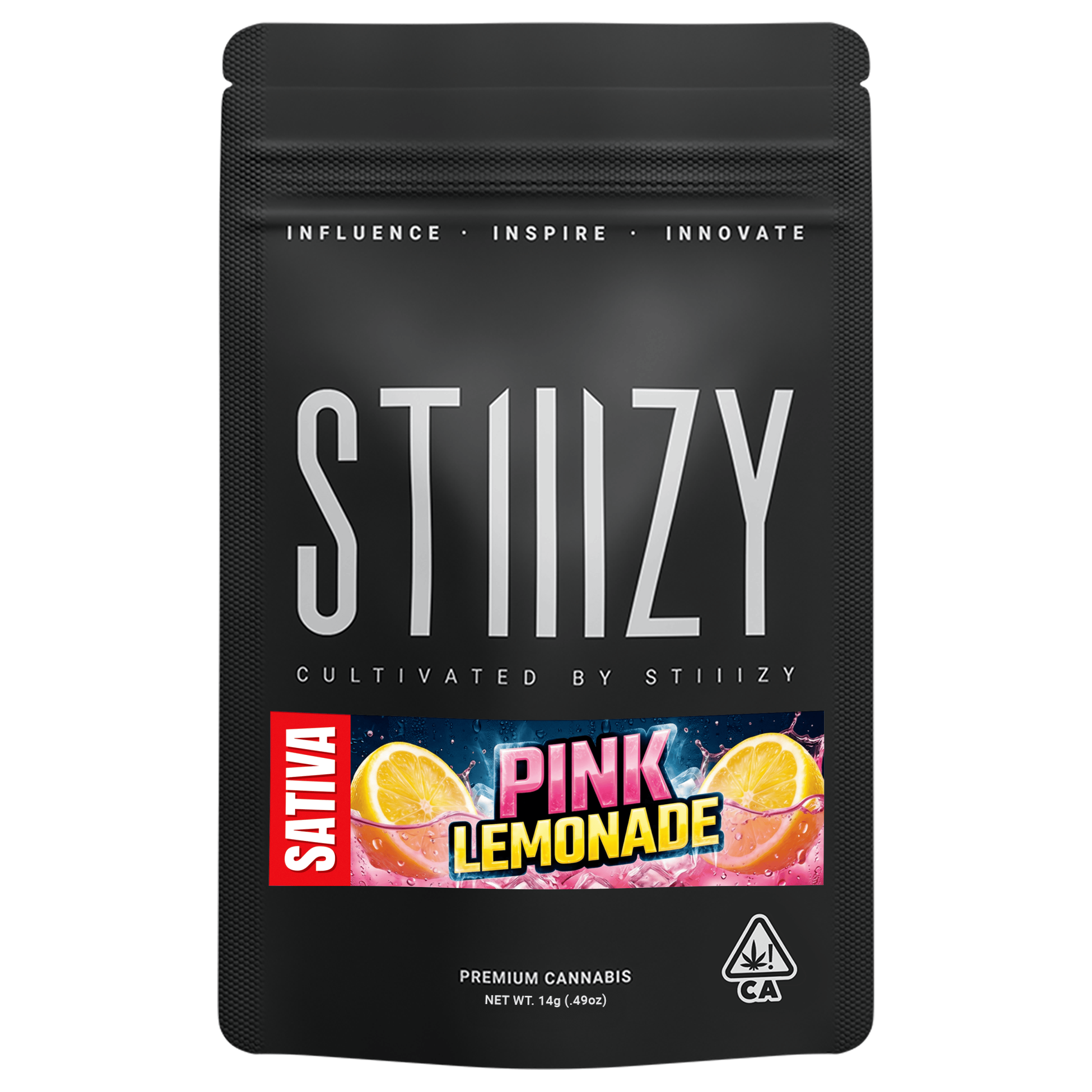 STIIIZY - Black: Label - Pink Lemonade