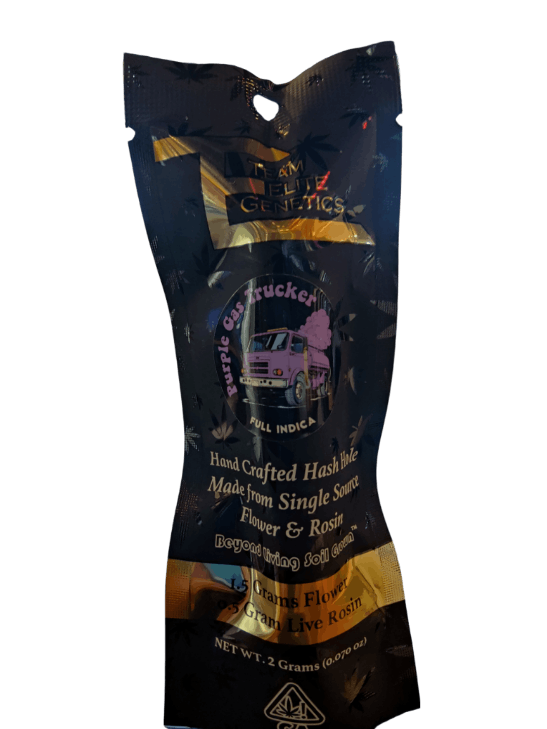 Team Elite Genetics: Purple Gas Trucker Hole