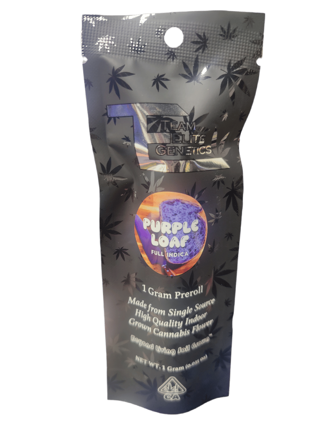 Team Elite Genetics - Purple Loaf 1g Preroll