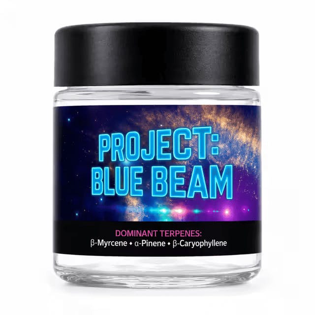 3C Farms - Project Blue Beam: 3.5g Jar - 3.5 grams