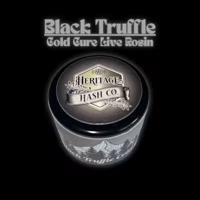 Heritage Mendocino: Black Truffle Cold Cure
