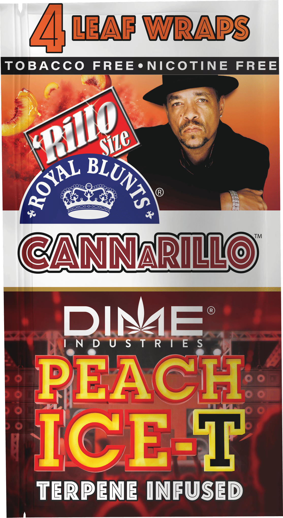 Dime Industries - Cannarillo x Dime Peach Ice-T - Leaf Wraps