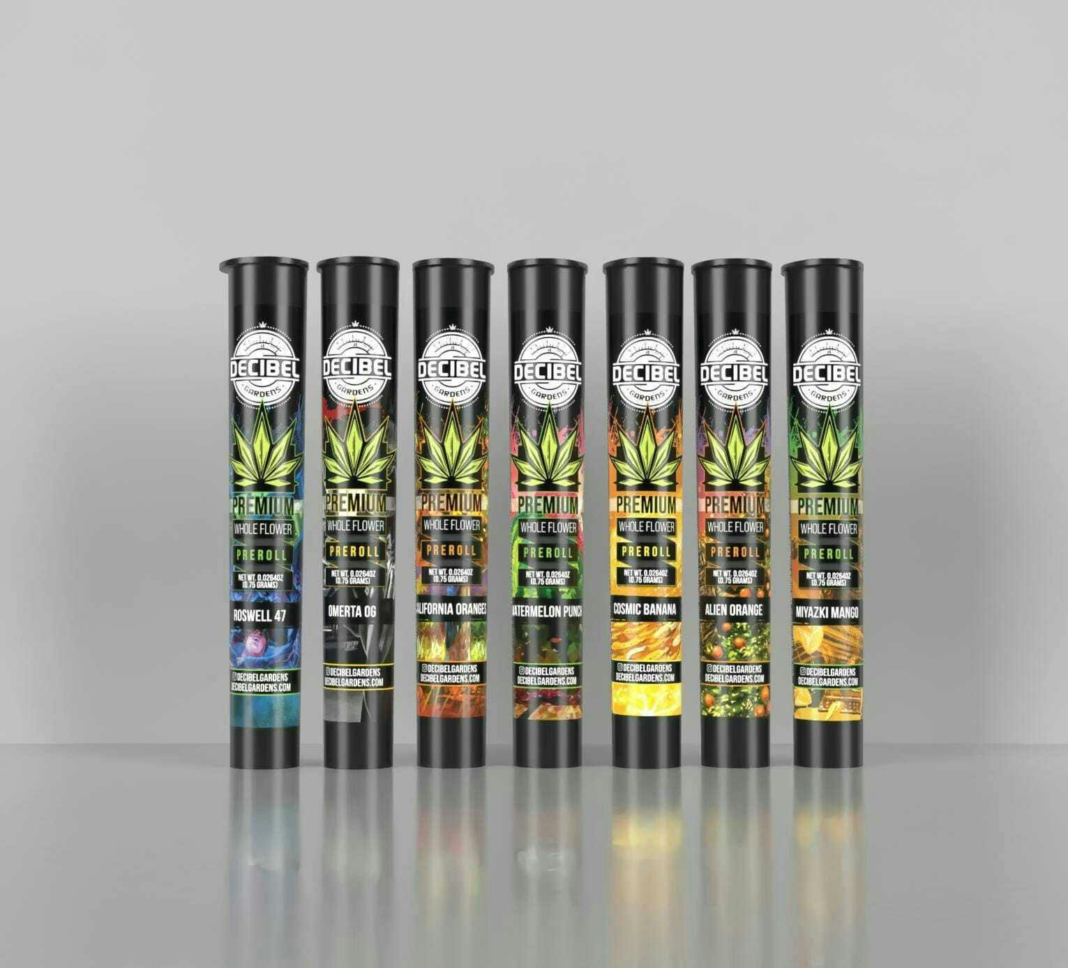 Decibel Gardens - Water Peach Sorbet - 0.75g Pre-Roll - Pre-Roll