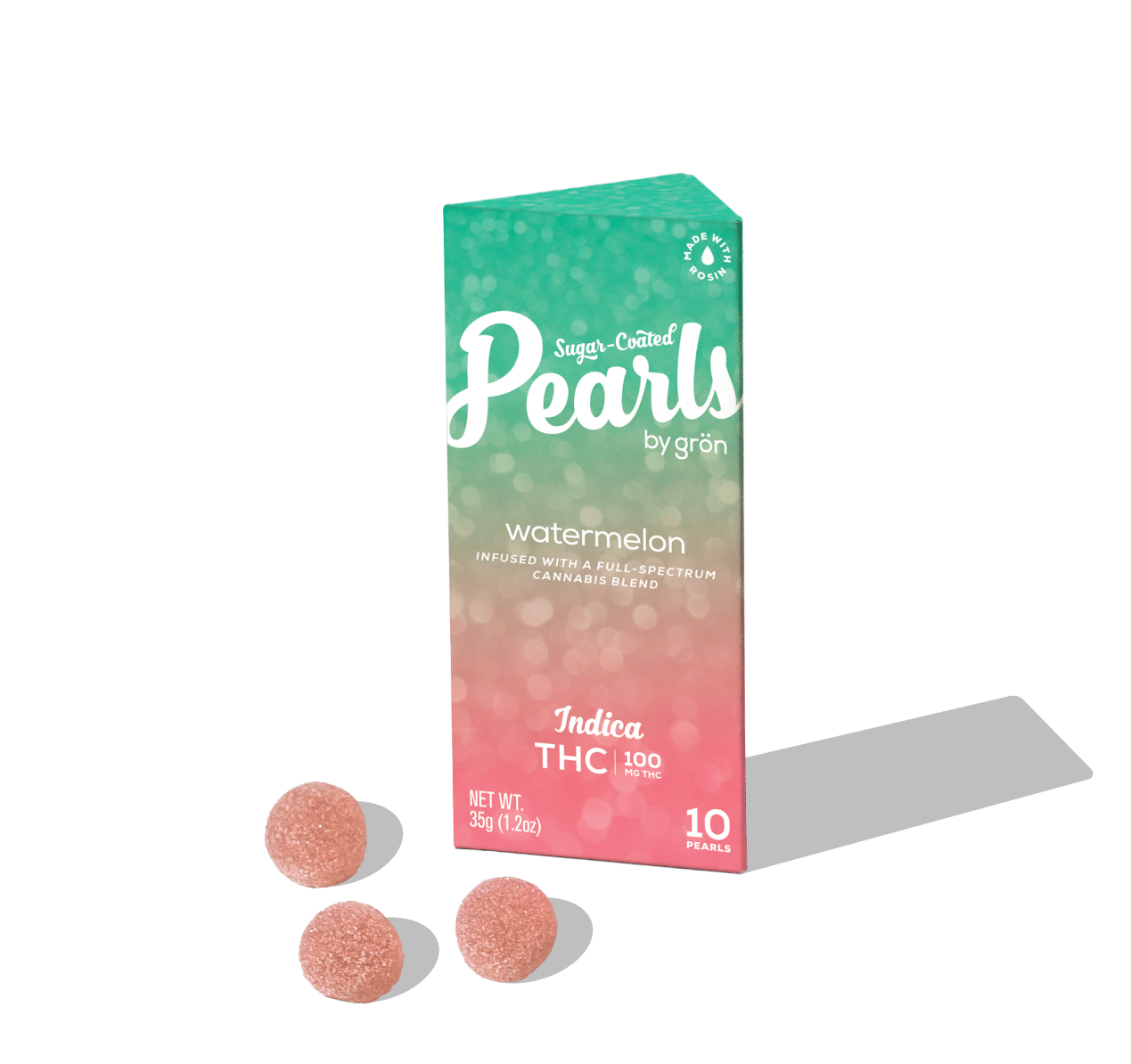 Pearls - Watermelon Gummies 100mg 10pk - 10 Pack