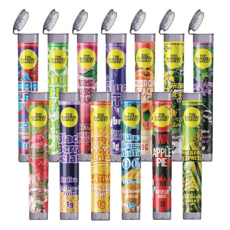 The Farmers Market | Berry Blast Infused Joints | 1g